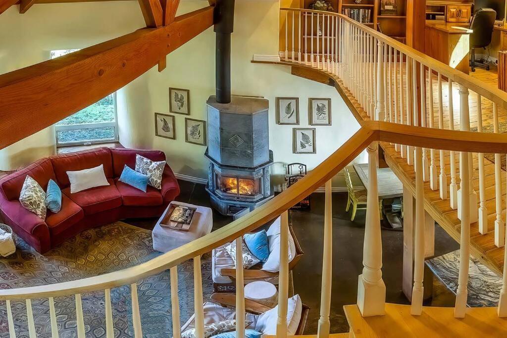 European Style Straw Bale Retreat Villa Ashland Luaran gambar
